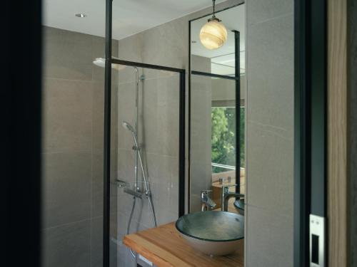Salle de bains dans l'établissement 巛-sen-Yugawara
