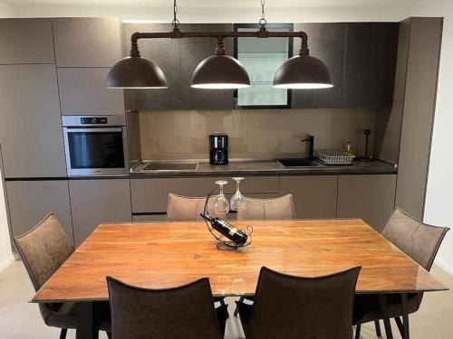 Nhà bếp/bếp nhỏ tại Family apartment Sevid