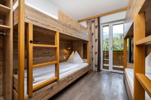 Postel nebo postele na pokoji v ubytování Landhaus Rustika