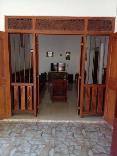 Ruang duduk di Muthu Villa