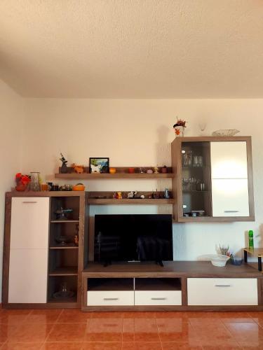Kuchyň nebo kuchyňský kout v ubytování Panorama Pakoštane