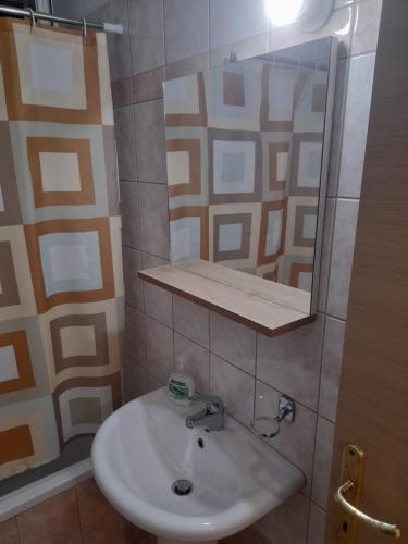 Koupelna v ubytování Sofia