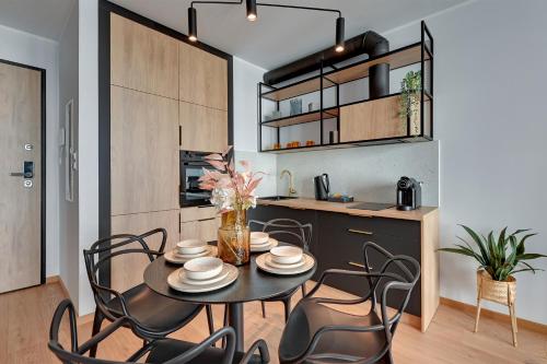 Η κουζίνα ή μικρή κουζίνα στο Garnizon by Downtown Apartments
