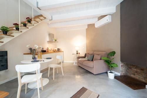 Posezení v ubytování Le vie del Borgo