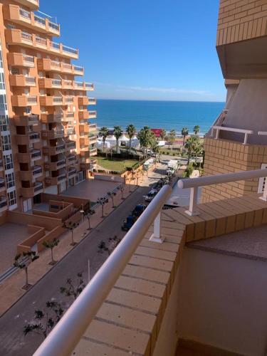 Cala Blanca on the beach