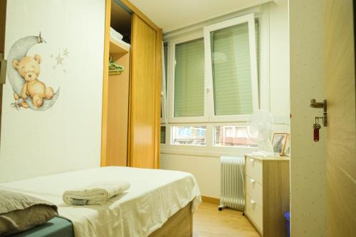 Postel nebo postele na pokoji v ubytování Alojamiento Pichi