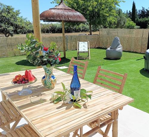 Vonkajšia záhrada v ubytovaní Villas Florida