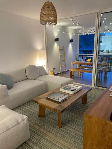 Χώρος καθιστικού στο Appartement Aqua Nanda