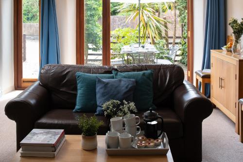 Zona de estar de Dorset Holiday Barns