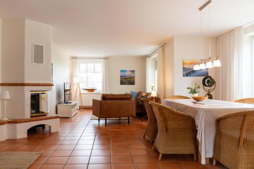 Χώρος καθιστικού στο Ferienhaus Canvas Canvas Carolinensiel FeWo "Langeoog"