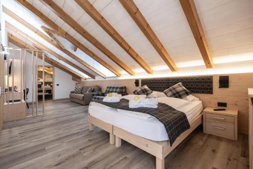Postel nebo postele na pokoji v ubytování Hotel Canada