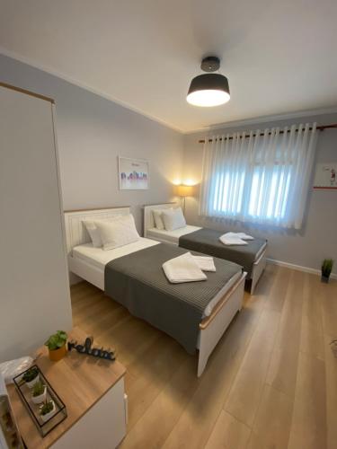 Katil atau katil-katil dalam bilik di Casa Nada