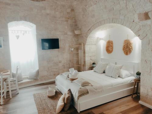 Ein Bett oder Betten in einem Zimmer der Unterkunft Casa De Amicis