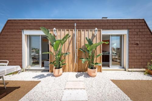 Hyper centre avec terrasse à tourny