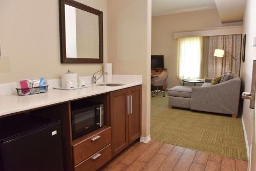 Η κουζίνα ή μικρή κουζίνα στο Hampton Inn & Suites Alexandria