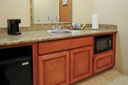 Η κουζίνα ή μικρή κουζίνα στο Hampton Inn & Suites Buffalo