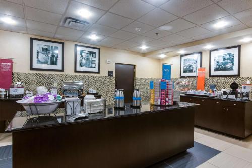 Area soggiorno di Hampton Inn & Suites Mount Juliet