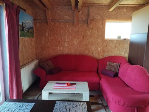 Ruang duduk di Vila Suza-Vikendice i apartmani Jezdić