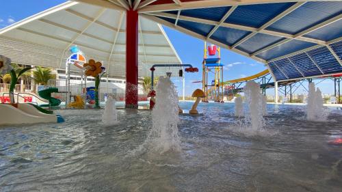 Πισίνα στο ή κοντά στο Spazzio Diroma com acesso ao Acqua Park todos os dias