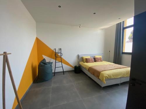 Ένα ή περισσότερα κρεβάτια σε δωμάτιο στο LOFT Les Quais de la Vesdre