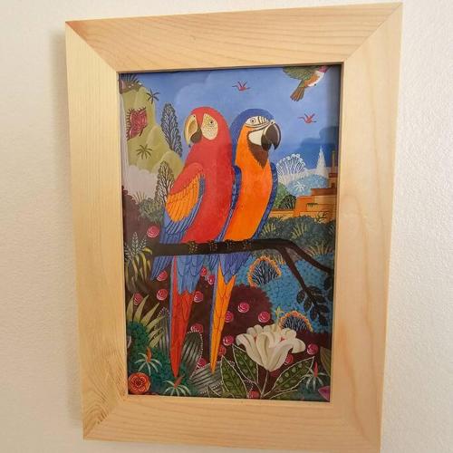 a picture of two birds sitting on a branch at Appartement La Roche-Bernard - 60m² plein centre in La Roche-Bernard