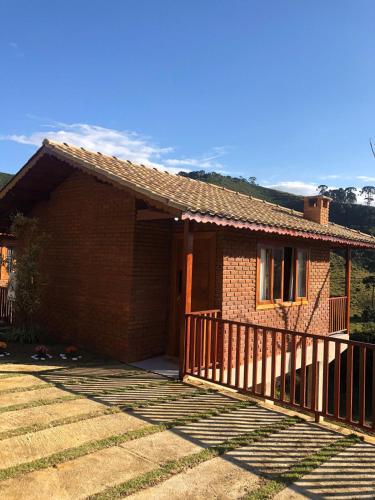 Das Gebäude in dem sich die Lodge befindet