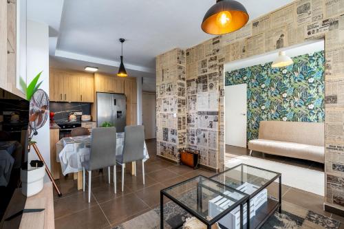 Atpūtas zona naktsmītnē Bonito apartamento en la playa con parking gratuito