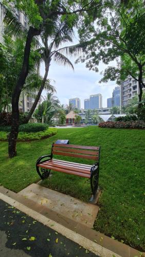 Jardín al aire libre en 3Br Sky House BSD Apartment Brandnew and Cozy