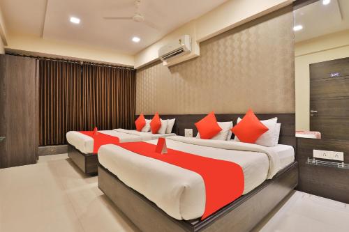 Ein Bett oder Betten in einem Zimmer der Unterkunft Hotel Royal Rituals