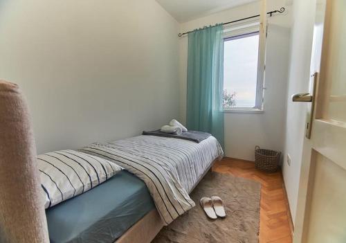 Katil atau katil-katil dalam bilik di Apartment Bigeste - free parking - 2 minute walk to the beach - superfast wifi