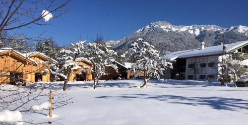 Το Lohei - Chalets im Chiemgau τον χειμώνα