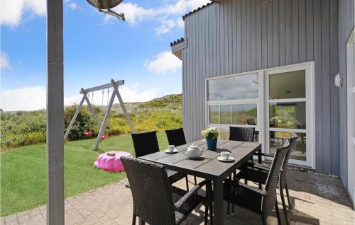 Zahrada ubytování Holiday Home Sortebærdalen Ringkøbing X
