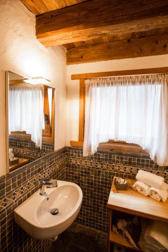 Koupelna v ubytování Agriturismo Botondoro