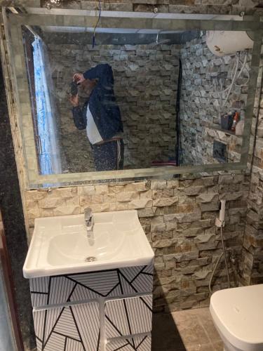 Koupelna v ubytování SERENITY CAMPS, MUSSOURIE