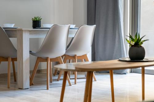Ruang duduk di Greyt Apartments Glyfada