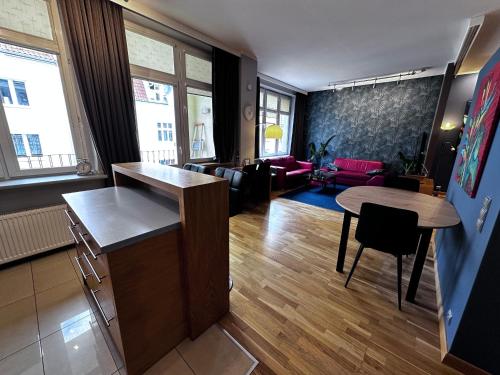 Istumisnurk majutusasutuses DK Apartament w Centrum