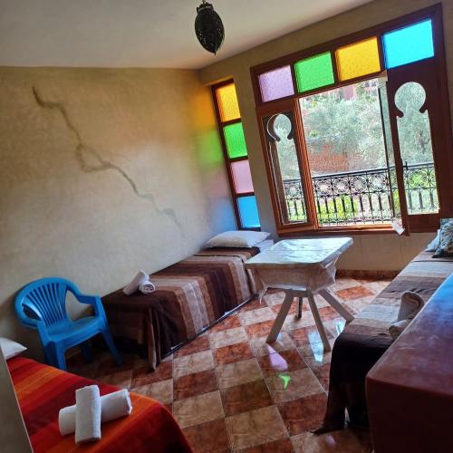 Un lugar para sentarse en Maison d´hôtes Amazir