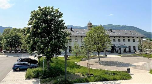 Nespecifikovaný výhled na hory nebo výhled na hory při pohledu z hotelu