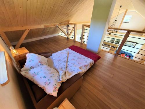 Posteľ alebo postele v izbe v ubytovaní Holiday Home Zagroda nad Krutynią by Interhome