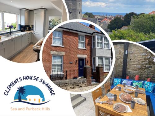 Posezení v ubytování Clements House Swanage