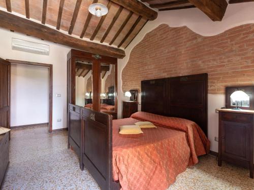 Ένα ή περισσότερα κρεβάτια σε δωμάτιο στο Holiday Home Carola by Interhome