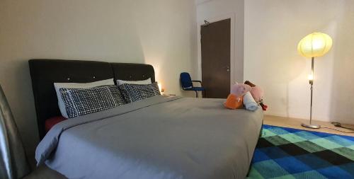 Postel nebo postele na pokoji v ubytování M City Ampang MY