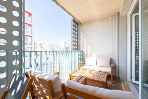 T2 Entre plage et centre ville-Terrasse/Parking photo 27