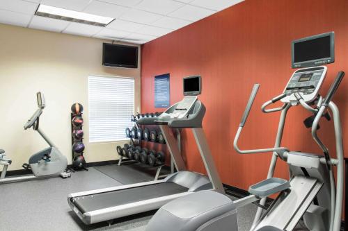 Fitness centrum a/nebo fitness zařízení v ubytování Hampton Inn Douglas