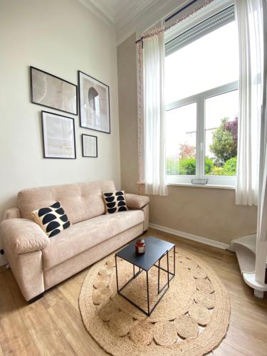 Duplex au centre de Wimereux et proche de la mer