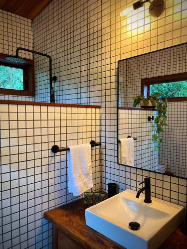 Un baño de Finca Panda