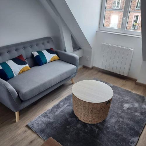 Posezení v ubytování Bel appartement F2 hyper centre refait à neuf