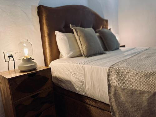 A bed or beds in a room at Finca Ocha - Calblanque