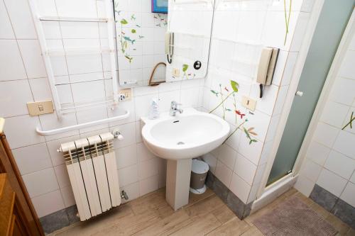 Koupelna v ubytování Tamara e Gerardina House in Trastevere