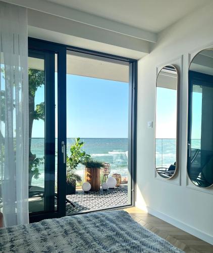 Apartament Golden View Rewal Klifowa 5 Przy plaży, Widok na morze, Basen, Sauna, Siłownia